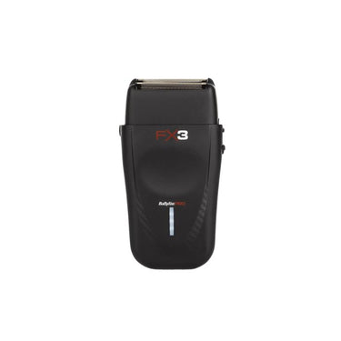 Babyliss Pro FX3 Black Shaver - Rasoio elettrico professionale a lamina per una rasatura ultra ravvicinata e precisa